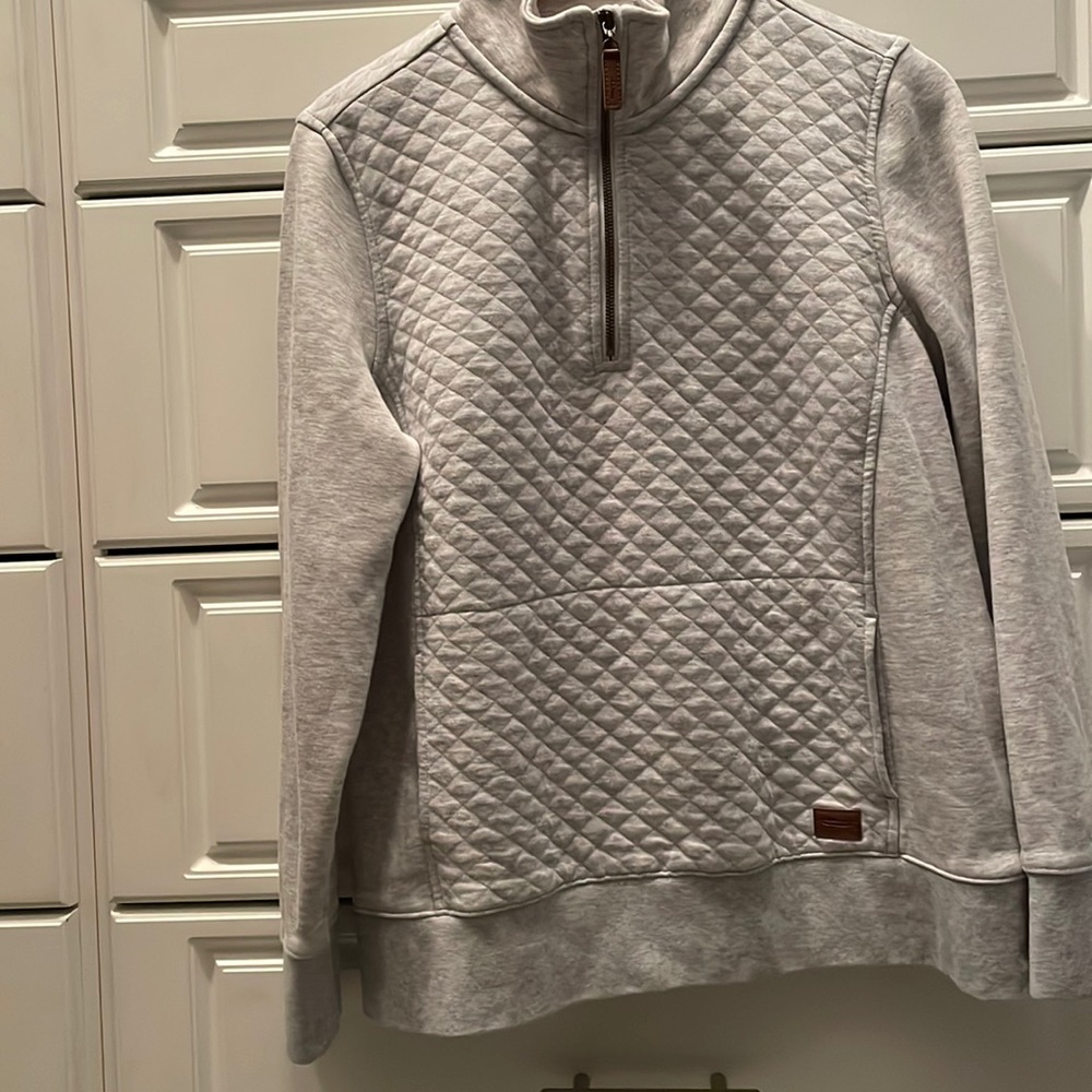 L.L. Bean quilted pullover